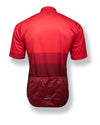 Athlos - Men's Red Tonal  Squad One Cycling Jersey